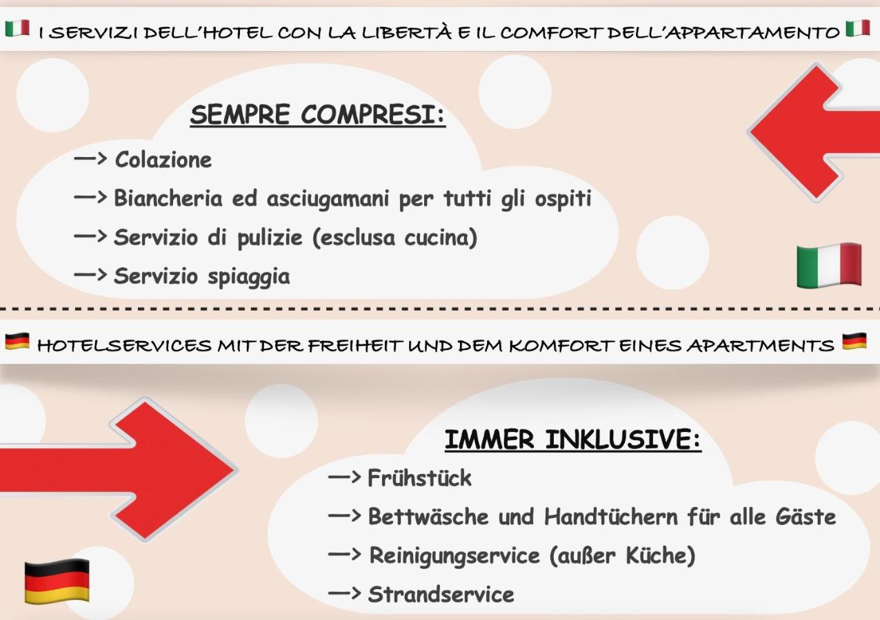 Appartamenti Bianchi 比比翁 外观 照片
